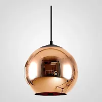 Светильник подвесной Copper Shade D40 180001-22 ImperiumLoft медь 1 лампа, основание медь в стиле современный арт-деко 