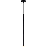 Светильник подвесной LED Rodeo 2071/82/01P Stilfort чёрный 1 лампа, основание чёрное в стиле современный трубочки
