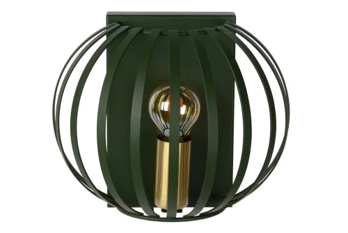 Бра Manuela 78274/01/33 Lucide зелёный на 1 лампа, основание зелёное в стиле современный 