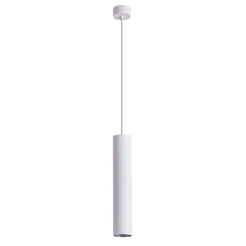 Светильник подвесной Torre A1530SP-1WH Arte Lamp белый 1 лампа, основание белое в стиле современный трубочки
