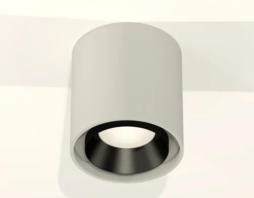 Светильник накладной Techno spot XS7724002 Ambrella light серый 1 лампа, основание серое в стиле хай-тек современный круглый фото 3