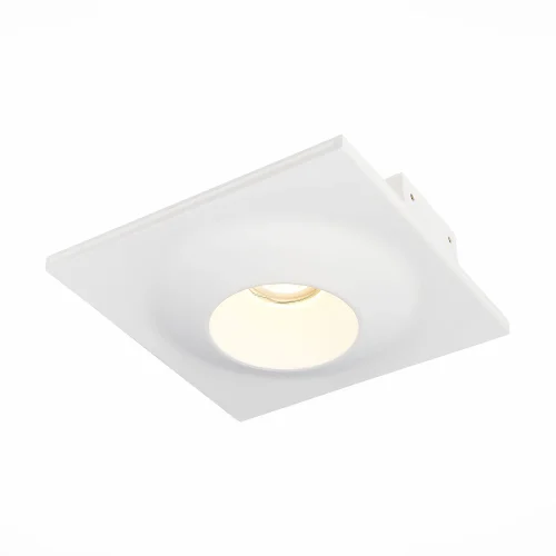 Светильник точечный St252–254 Gypsum ST253.508.01 ST-Luce белый 1 лампа, основание белое в стиле современный хай-тек для затирки фото 3