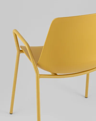 Стул Kaira, пластик горчичный УТ000039946 Stool Group, горчичный/пластик, ножки/пластик/горчичный, размеры - *815**** фото 6