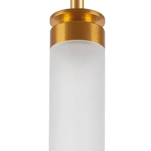 Светильник подвесной LED Emisfero 737540 Lightstar янтарный разноцветный розовый 4 лампы, основание золотое в стиле арт-деко  фото 7