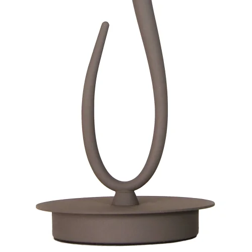 Настольная лампа LUA CHOCOLATE 3682 Mantra коричневая 1 лампа, основание коричневое металл в стиле современный  фото 4