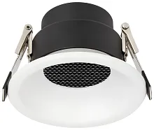 Светильник точечный LED Dorsum WTD.O01.000.V0.18 Wertmark белый на 1 лампу, основание белое в стиле хай-тек современный круглый
