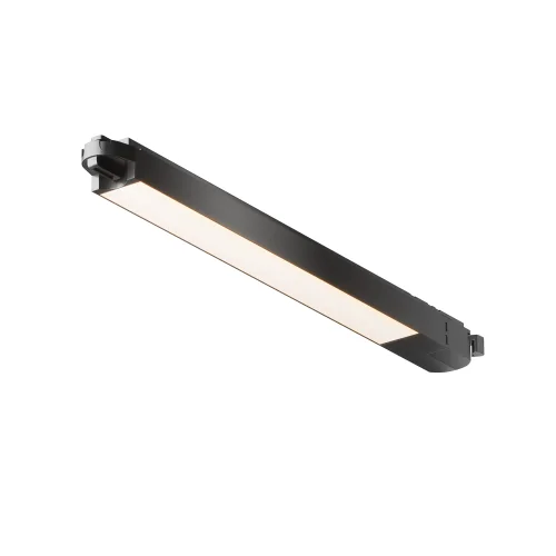Трековый светильник LED Single phase track system TR000-1-12W3K-B Maytoni чёрный для шинопроводов серии Single phase track system чёрный