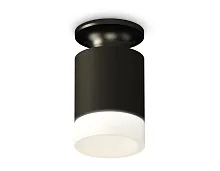 Светильник накладной Techno spot XS6302111 Ambrella light чёрный 1 лампа, основание чёрное в стиле современный круглый