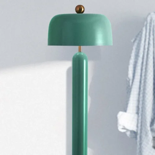 Торшер MEET Turquoise 212118-23 ImperiumLoft бирюзовый на 1 лампу, основание бирюзовое в стиле современный фото 5