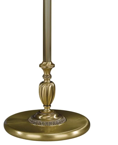 Торшер напольный  PN 6422/2 Reccagni Angelo  жёлтый белый 2 лампы, основание античное бронза в стиле классический
 фото 2