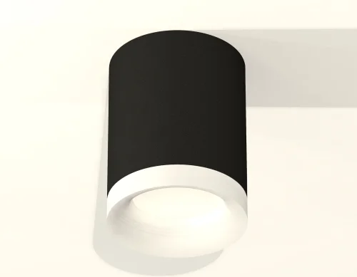 Светильник накладной Techno spot XS7422024 Ambrella light чёрный 1 лампа, основание чёрное в стиле современный хай-тек круглый фото 2