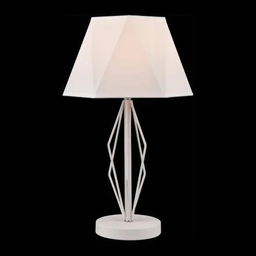 Настольная лампа Si VL2191N01 Vele Luce белая 1 лампа, основание белое металл в стиле современный  фото 3