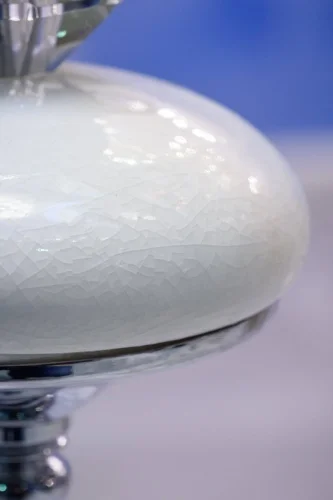 Бра BETIS AP1 Crystal Lux прозрачный на 1 лампа, основание хром в стиле арт-деко  фото 3