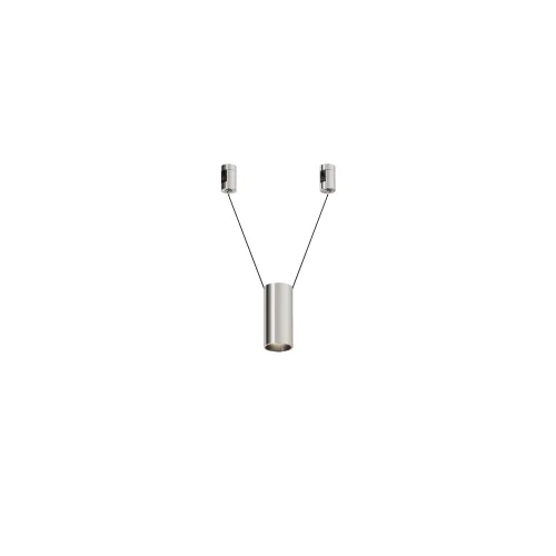 Трековый подвесой светильник Focus Led Flarity 4000K 12Вт 38° TR157-1-12W4K-PT Maytoni никель для шинопроводов серии Magnetic trаck system Flarity никель