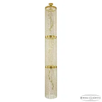 Люстра каскадная хрустальная 83401/30IV-230/3D G Bohemia Ivele Crystal прозрачная на 24 лампы, основание золотое в стиле классика модерн r