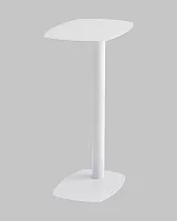 Журнальный столик Eanna L, металл, белый УТ000040329 Stool Group столешница белая из металл