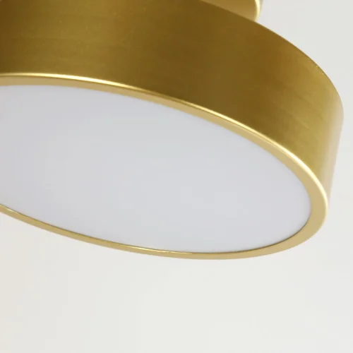 Светильник потолочный LED Atma 3059-2P F-promo латунь 1 лампа, основание латунь в стиле современный  фото 6