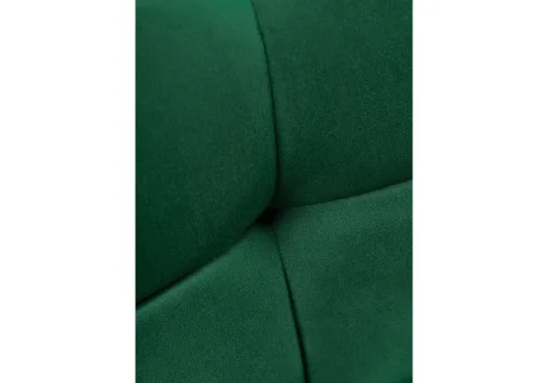 Стул на металлокаркасе Чилли зеленый / черный 489714 Woodville, зелёный/велюр, ножки/металл/чёрный, размеры - ****435*500 фото 6
