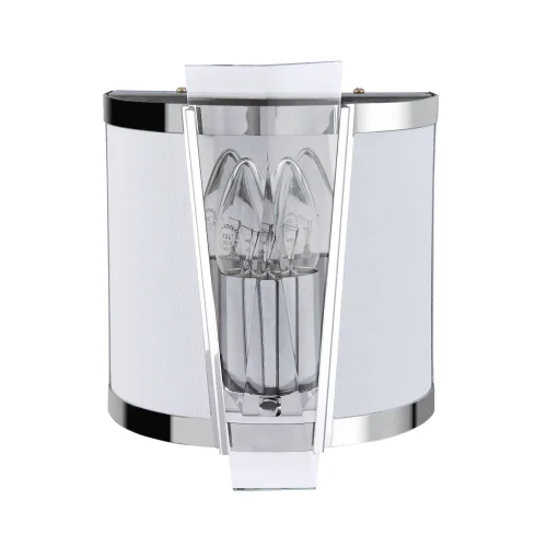 Бра Grato A4079AP-1CC Arte Lamp белый на 1 лампа, основание хром в стиле современный 