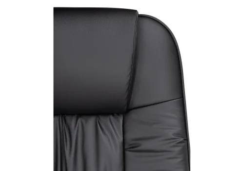 Кресло для руководителя Rik black 15256 Woodville, чёрный/искусственная кожа, ножки/металл/хром, размеры - ****640*660 фото 8