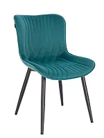 Обеденный стул Aqua Ткань Темно-зеленый EP Aqua Fabric Dark Green Everprof, зелёный/ткань, ножки//, размеры - 770*770***480*