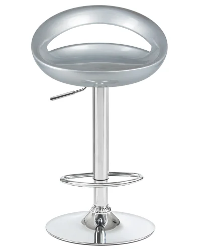 Стул барный набор 2 шт. SET-2 1010-LM DISCO, цвет сиденья серебрянный металлик, цвет основания хром Dobrin, /полимер, ножки/металл/хром, размеры - 790*1000***470*440 фото 7