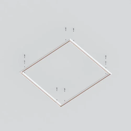 Шинопровод 2м низкопрофильный подвесной круглый Magnetic track system Exility TRXM034-R-412W Maytoni белый в стиле хай-тек современный для светильников серии Magnetic track system Exility накладной шинопровод exility тонкая магнитная фото 4