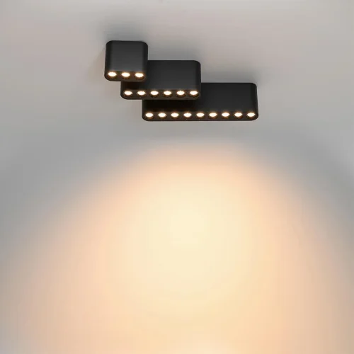 Светильник накладной LED Small 7092/15CL Odeon Light чёрный на 1 лампу, основание чёрное в стиле минимализм хай-тек фото 4