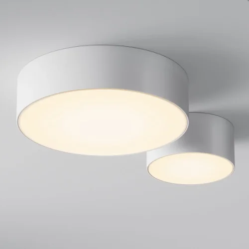 Накладной светильник уличный LED Zon IP O430CL-L15W3K Maytoni уличный IP65 белый на 1 лампу, плафон белый в стиле хай-тек современный LED фото 5