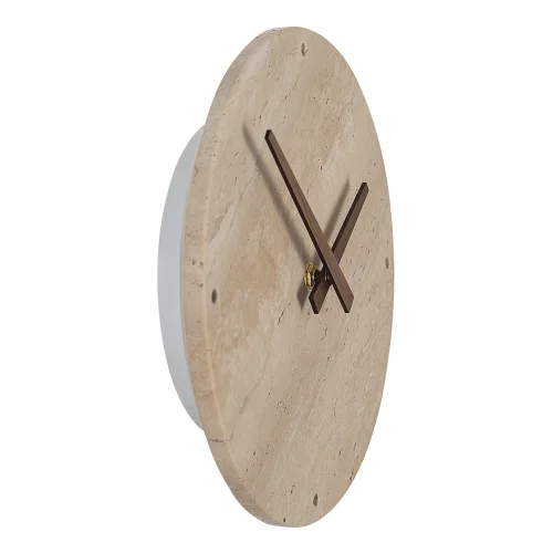 Бра LED с часами Mares CL246015 Citilux бежевый на 1 лампу, основание бежевое в стиле лофт кантри часы отражённый свет фото 6