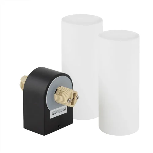 Бра Natalie 10728-NW Nowodvorski белый на 2 лампы, основание чёрное в стиле современный фото 3