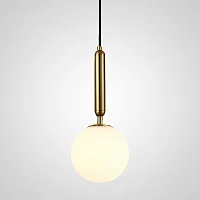 Светильник подвесной RAFFIN Gold/White 179969-26 ImperiumLoft белый 1 лампа, основание золотое в стиле современный 