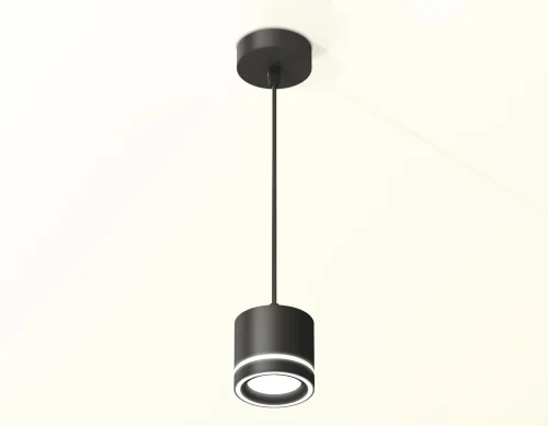 Светильник подвесной XP8111021 Ambrella light чёрный 1 лампа, основание чёрное в стиле хай-тек  фото 3