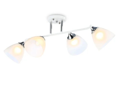 Светильник потолочный TR303003 Ambrella light белый 4 лампы, основание белое в стиле современный 
