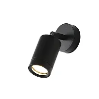 Настенный светильник Pharus 2892-1W Favourite уличный IP65 чёрный 1 лампа, плафон чёрный в стиле современный GU10
