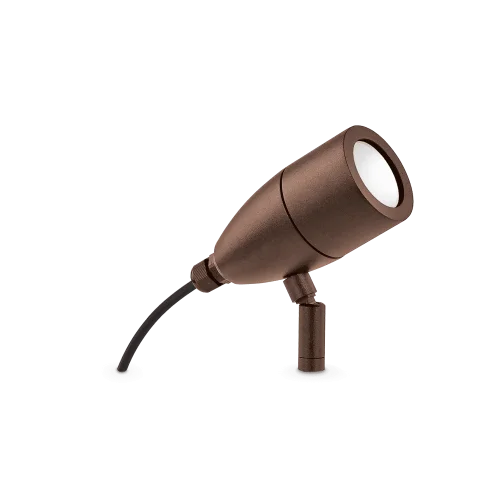 Прожектор INSIDE PR COFFEE Ideal Lux уличный IP54 коричневый 1 лампа, плафон коричневый в стиле современный G9