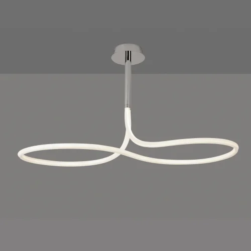 Светильник потолочный LED Line 6602 Mantra белый 1 лампа, основание серое никель в стиле современный  фото 2