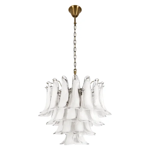 Люстра подвесная Лилу / Lilou 10600/600 Clear LOFT IT белая прозрачная на 10 ламп, основание бронзовое в стиле Люстра подвесная Лилу / Lilou 10600/600 Clear LOFT IT белая прозрачная на 10 ламп, основание бронзовое в стиле