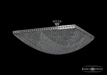 Люстра потолочная хрустальная 19322/90IV Ni Bohemia Ivele Crystal прозрачная на 20 ламп, основание никель в стиле классический sp