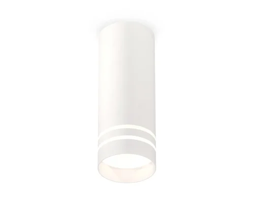 Светильник накладной Techno spot XS7442013 Ambrella light белый 1 лампа, основание белое в стиле хай-тек современный круглый