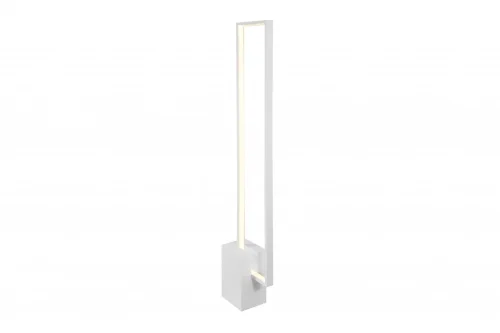 Торшер LED Edge 9109-1-L WH iLedex  белый 1 лампа, основание белое в стиле хай-тек современный
 фото 2