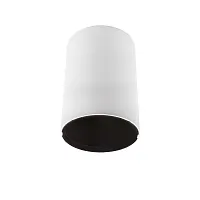 Светильник накладной Ottico 214410 Lightstar белый 1 лампа, основание белое в стиле хай-тек круглый