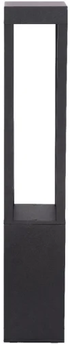 Парковый светильник LED Portal 4746-1F Favourite уличный IP65 чёрный на 1 лампу, плафон чёрный в стиле современный LED