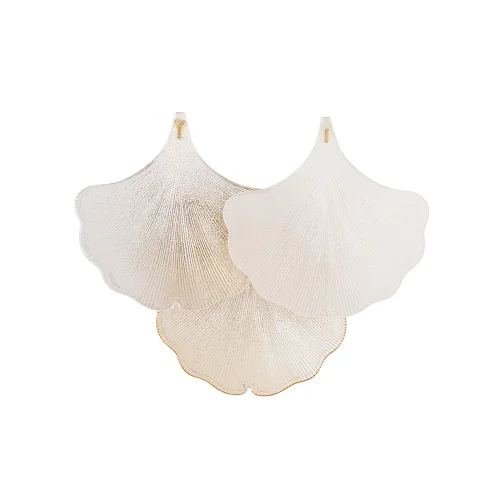 Бра BONITA AP2 Crystal Lux янтарный прозрачный белый на 2 лампы, основание латунь в стиле флористика 
