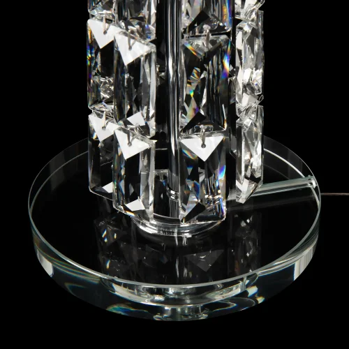 Настольная лампа Talento DIA008TL-01CH Maytoni белая на 1 лампу, основание хром стекло металл в стиле современный фото 3 Настольная лампа Talento DIA008TL-01CH Maytoni белая на 1 лампу, основание хром стекло металл в стиле современный фото 3