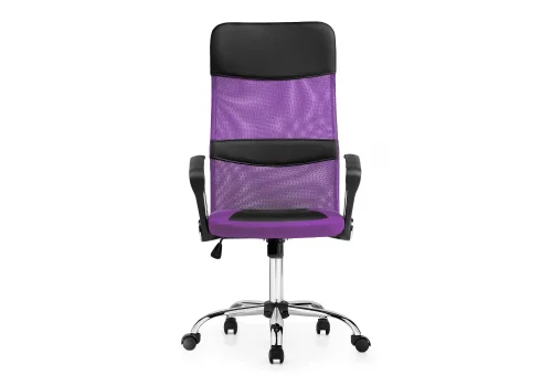 Компьютерное кресло Arano фиолетовое 1646 Woodville, фиолетовый/ткань искусственная кожа, ножки/металл/хром, размеры - *1320***650*650 фото 2