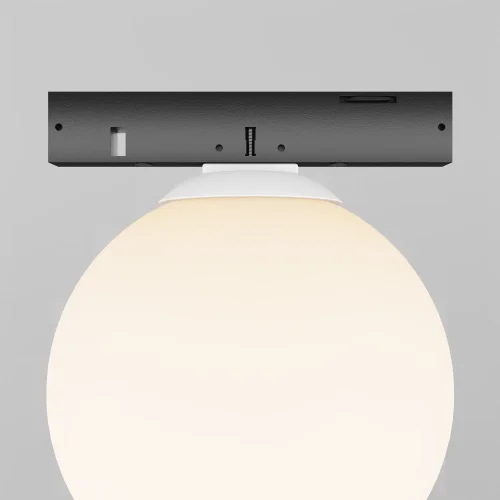 Трековый светильник Luna 2700К 3Вт 200° Magnetic track system Levity TR185-1-3W2.7K-B Maytoni белый для шинопроводов серии Magnetic track system Levity чёрный фото 8