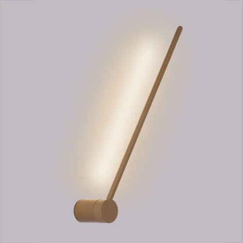 Бра LED Polis A2027AP-1GO Arte Lamp золотой на 1 лампа, основание золотое в стиле хай-тек минимализм  фото 2