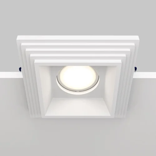 Светильник точечный Gyps DL005-1-01-W Maytoni белый 1 лампа, основание белое в стиле современный  фото 4