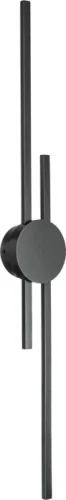 Бра LED Medway 2257-92-2 BL Belfast чёрный на 1 лампу, основание чёрное в стиле современный отражённый свет фото 3